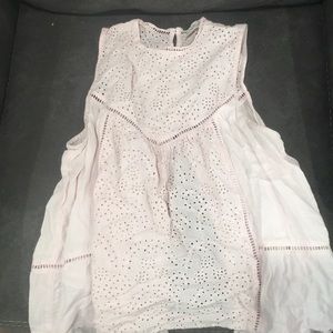 Abercrombie and Fitch Blush open back tank L